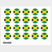 Jamaica Jamaicaanse vlag sticker (Vel)