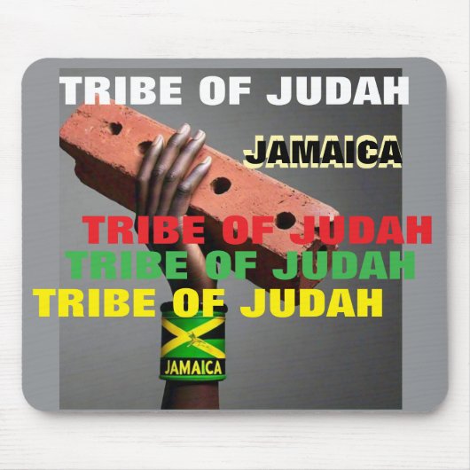 JAMAICA JUDAH Mousepad Muismat (Voorkant)