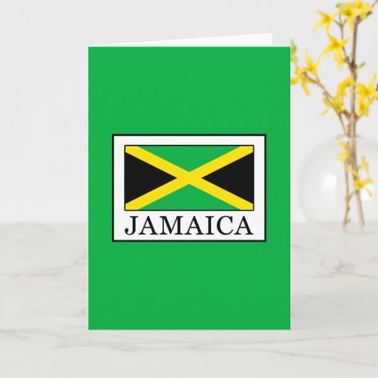 Jamaica Kaart (Gele Bloem)