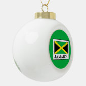Jamaica Keramische Bal Ornament (Links)