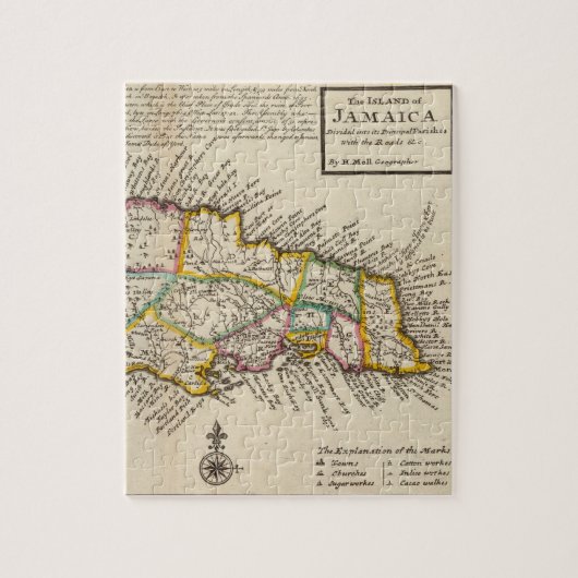 Jamaica Legpuzzel (Verticaal)