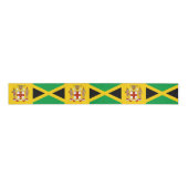 Jamaica lint, embleem, patriottische, Jamaicaanse  Grosgrain Lint (Voorkant)