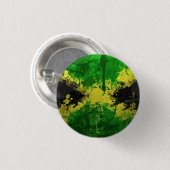 Jamaica Love Lion Rastafari Reggae Rasta Button (Voorkant /achterkant)