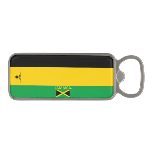 Jamaica Magnetische Flesopener (Voorkant)