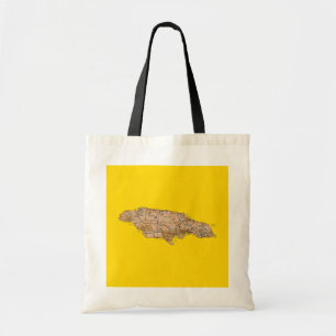 Jamaica Map Bag Tote Bag