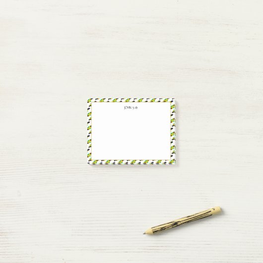 JAMAICA MAP Christelijke scripts Post-it® Notes (Op bureau)