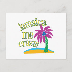 Jamaica Me Crazy Briefkaart