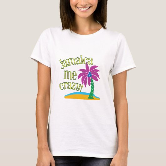 Jamaica Me Crazy T-shirt (Voorkant)