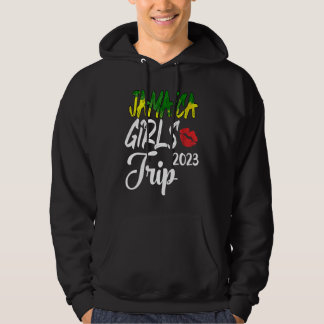 Jamaica Meisjesreis 2023 Vrouwen Bachelorette Road Hoodie