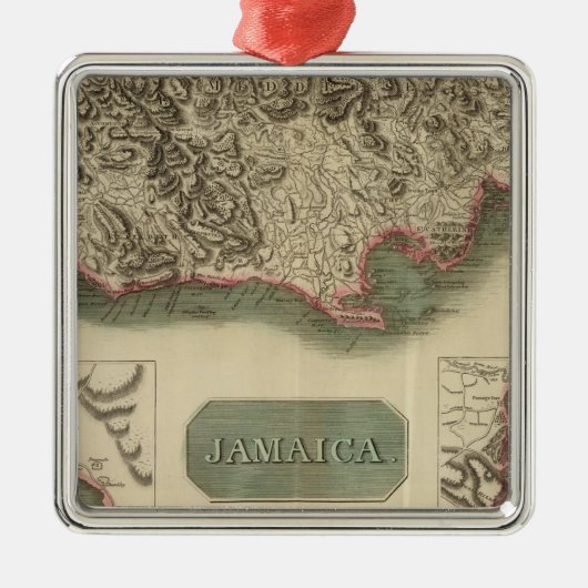 Jamaica Metalen Ornament (Voorkant)