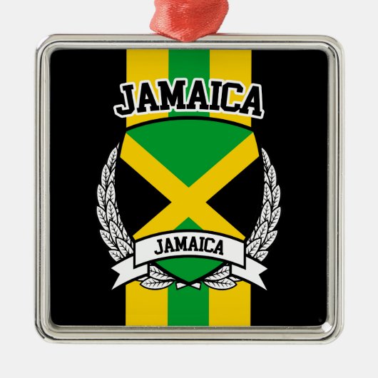 Jamaica Metalen Ornament (Voorkant)