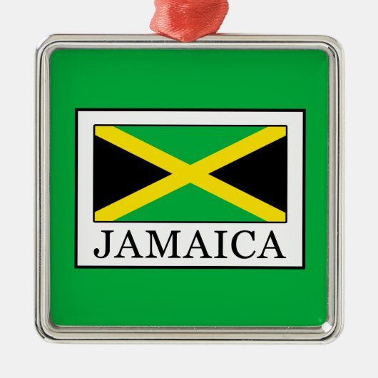 Jamaica Metalen Ornament (Voorkant)