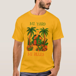 Jamaica mijn erf mijn regels t-shirt