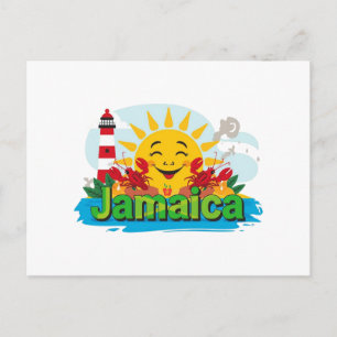 Jamaica mijn man  briefkaart