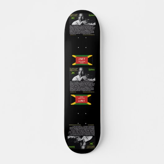 JAMAICA MLK 7 3/4" Skateboard Deck (Devant)