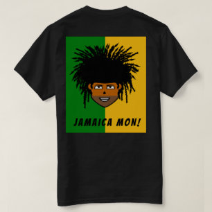 Jamaica Mon Mannen Basic Dark T-Shirt