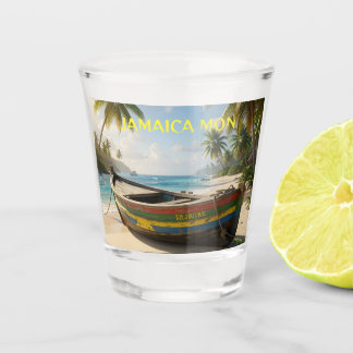 jamaica monAnsichtkaart Shot Glas
