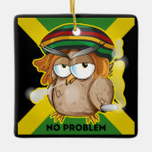 Jamaica No Problem Keramisch Ornament (Voorkant)