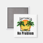 Jamaica No Problem Magneet (Voorkant / Achterkant)