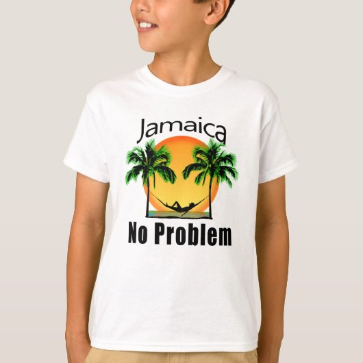 Jamaica No Problem T-shirt (Voorkant)