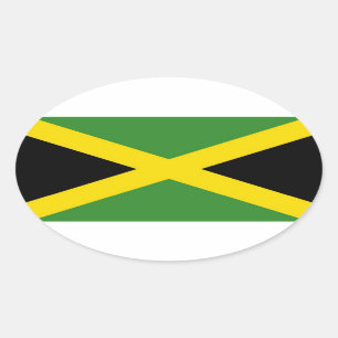 JAMAICA OVALE STICKER
