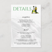 Jamaica Paar Informatiekaartje (Voorkant)