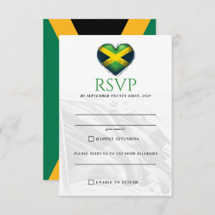 Jamaica Paar RSVP Kaartje