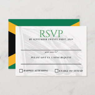 Jamaica Paar RSVP Kaartje