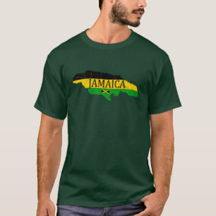 Jamaica Parish Flag Colors Art T-Shirt