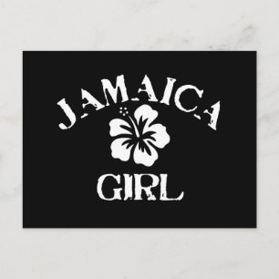 Jamaica Pink Girl Briefkaart
