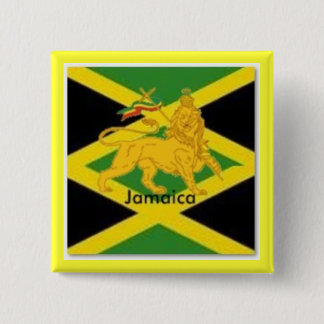Jamaica Poster Producten Vierkante Button 5,1 Cm