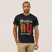 Jamaica Queens Blk. T-shirt (Voorkant volledig)
