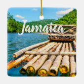 Jamaica rafting keramisch ornament (Achterkant)