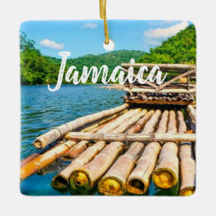 Jamaica rafting keramisch ornament
