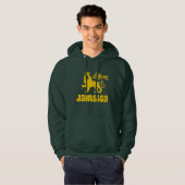 Jamaica Rasta Lion Hoodie (Voorkant volledig)