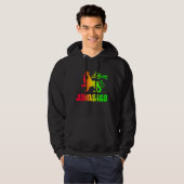 Jamaica Rasta Lion  Hoodie (Voorkant volledig)