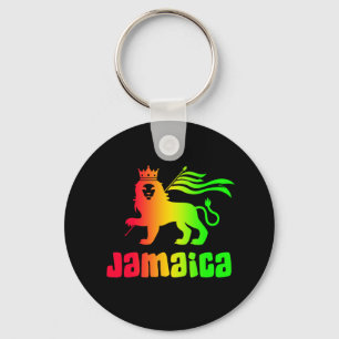 Jamaica Rasta Lion Sleutelhanger