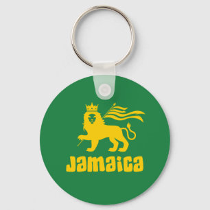 Jamaica Rasta Lion Sleutelhanger