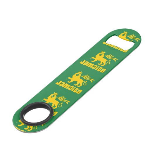Jamaica Rasta Lion Speed Flessenopener (Achterkant Gekanteld)