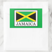 Jamaica Rechthoekige Sticker (Tas)