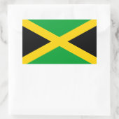 Jamaica Rechthoekige Sticker (Tas)