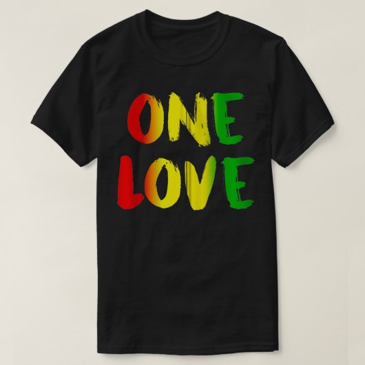 Jamaica Reggae Music Rasta Pride Zip T-shirt (Design voorkant)