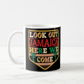 Jamaica Retro  Waterverven Sport Jamaican F Koffiemok