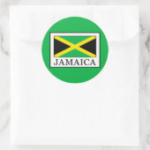 Jamaica Ronde Sticker (Tas)