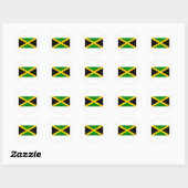 Jamaica Ronde Sticker (Vel)