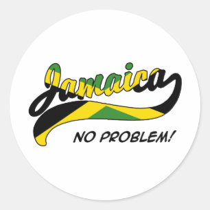Jamaica Ronde Sticker