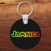 Jamaica rood groen goud sleutelhanger (Voorkant)