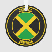 Jamaica Round Emblem Ornament (achterkant)