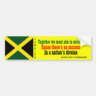 Jamaica samen bumperstickers