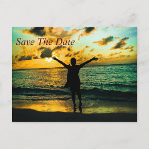 Jamaica Save the Date Invitation Aankondigingskaart